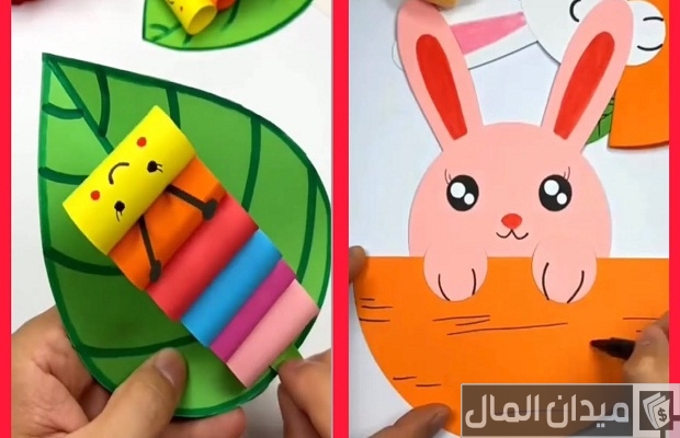 أعمال فنية بسيطة بالكرتون أعمال فنية بسيطة بالكرتون