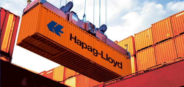 رفع أسعار الشحن البحري لشركة Hapag-Lloyd من الهند وباكستان لعدد من الموانئ منها مصر شركة Hapag-Lloyd لنقل الحاويات ترفع الأسعار من الهند وباكستان لعدد من الموانئ منها مصر
