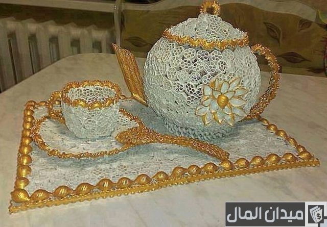 أعمال يدوية للمطبخ والحمام من القماش بالصور أعمال يدوية للمطبخ والحمام من القماش بالصور