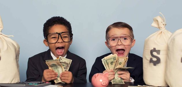 شروط ونصائح كسب المال أثناء الطفولة كسب المال أثناء الطفولة