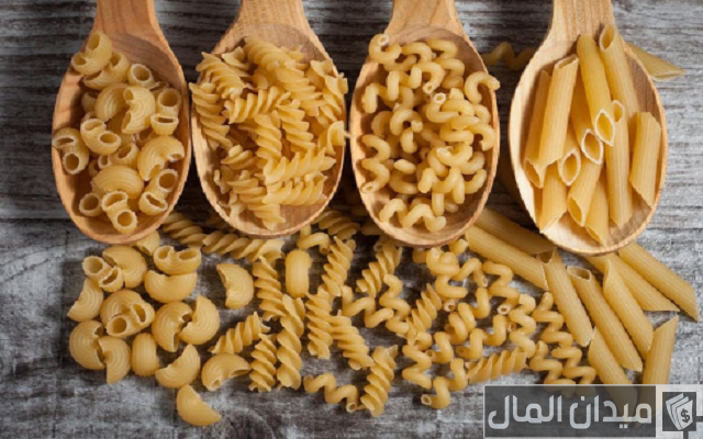 أسماء جميع أنواع المكرونة
