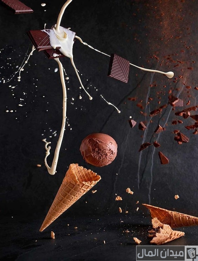 عبارات دعائية للآيس كريم