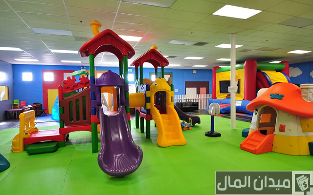 دراسة مشروع صالة العاب للأطفال
