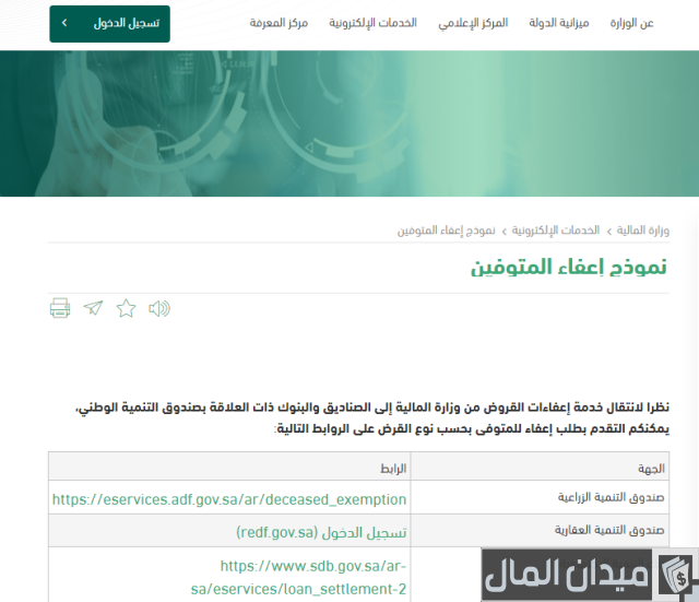 الاستعلام عن إسقاط قروض بنك التسليف