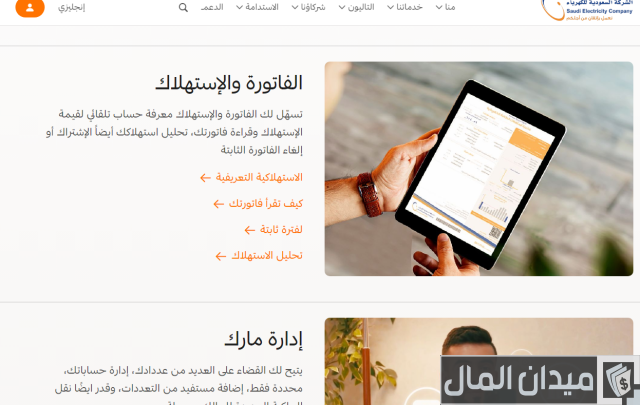 الاستعلام عن فاتورة الكهرباء بالاسم فقط