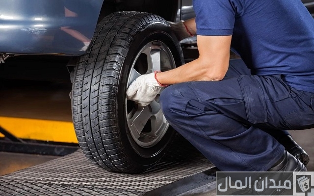 دراسة جدوى مشروع بيع إطارات وبطاريات