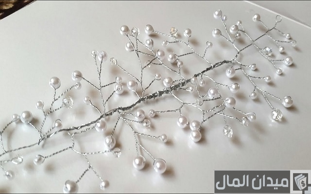 طريقة عمل اكسسوارات للشعر بالخرز