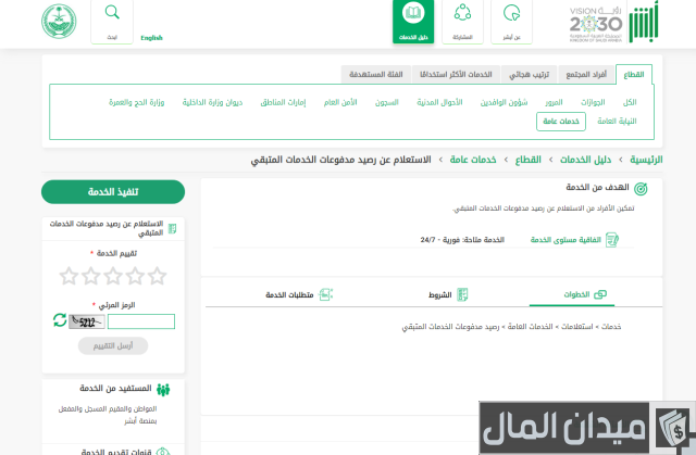 كم المبلغ الموجود في بطاقة فيزا الراجحي
