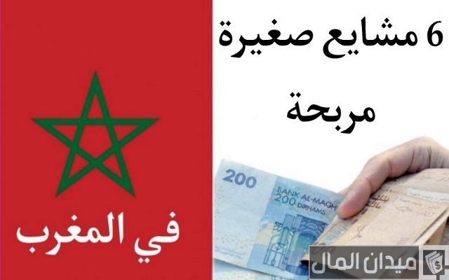 افكار مشاريع صغيرة ناجحة ومربحة في المغرب