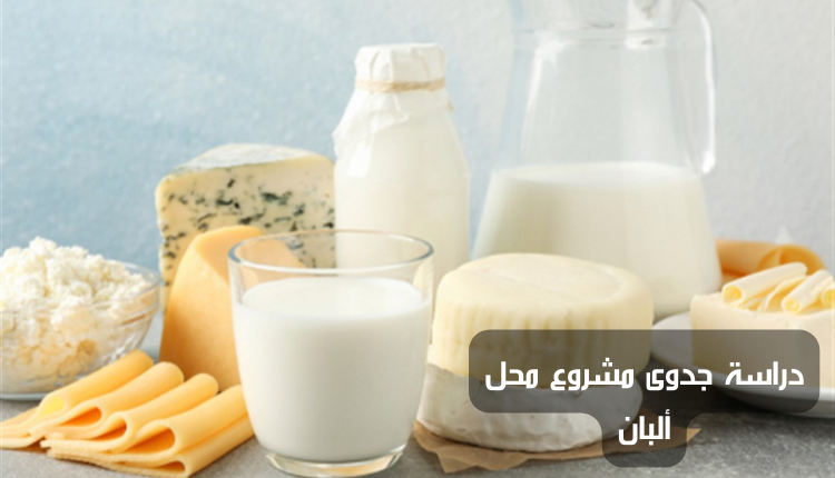 دراسة جدوى مشروع ألبان وطريقة التسويق