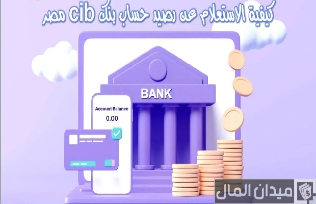 شرح الاستعلام عن رصيد حساب بنك cib