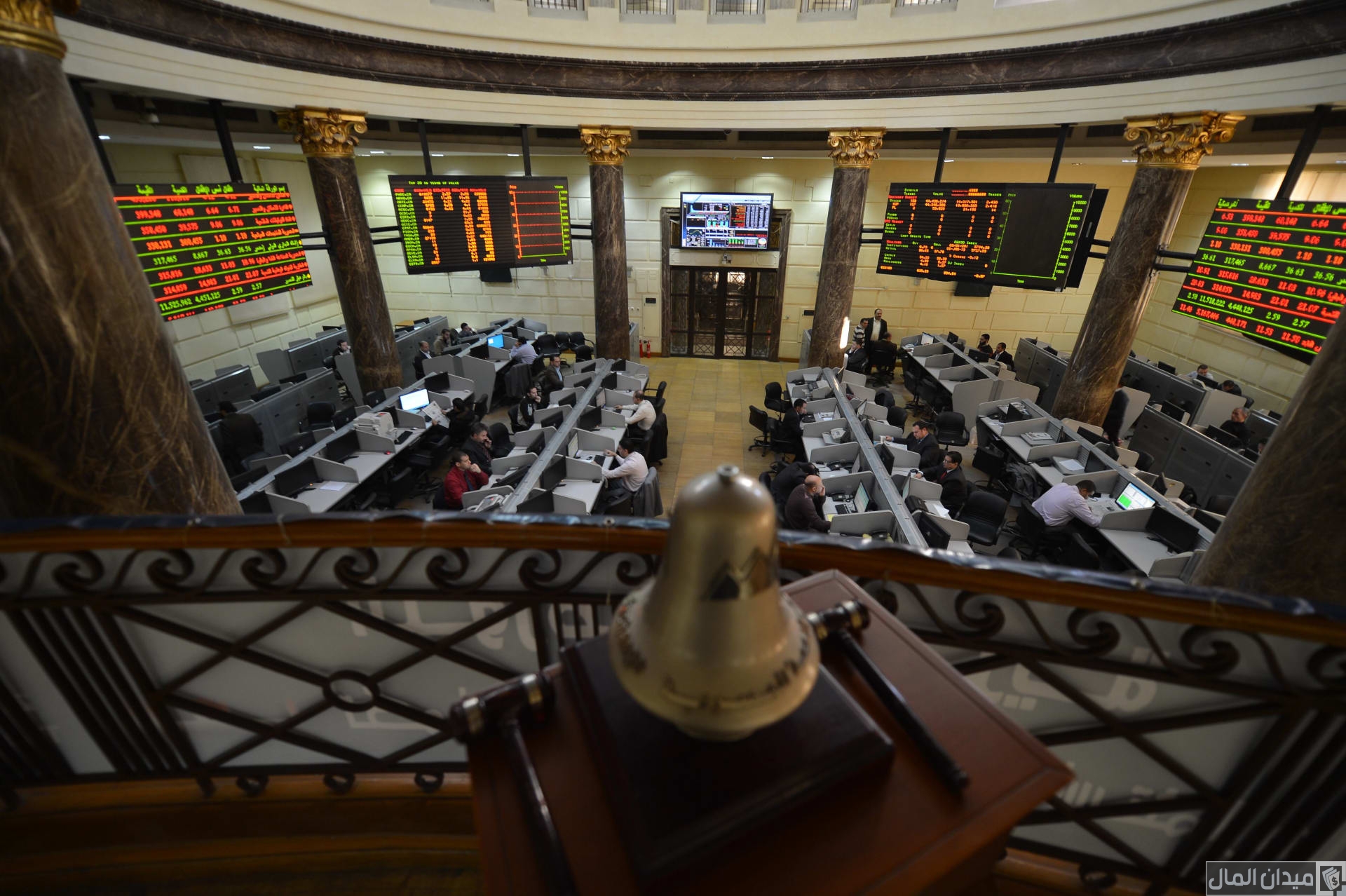 البورصة المصرية 56% من التنفيذات في جعبة 10 شركات سمسرة منذ بداية العام الجاري