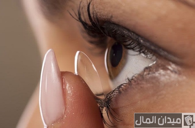 لبس العدسات لأول مرة
