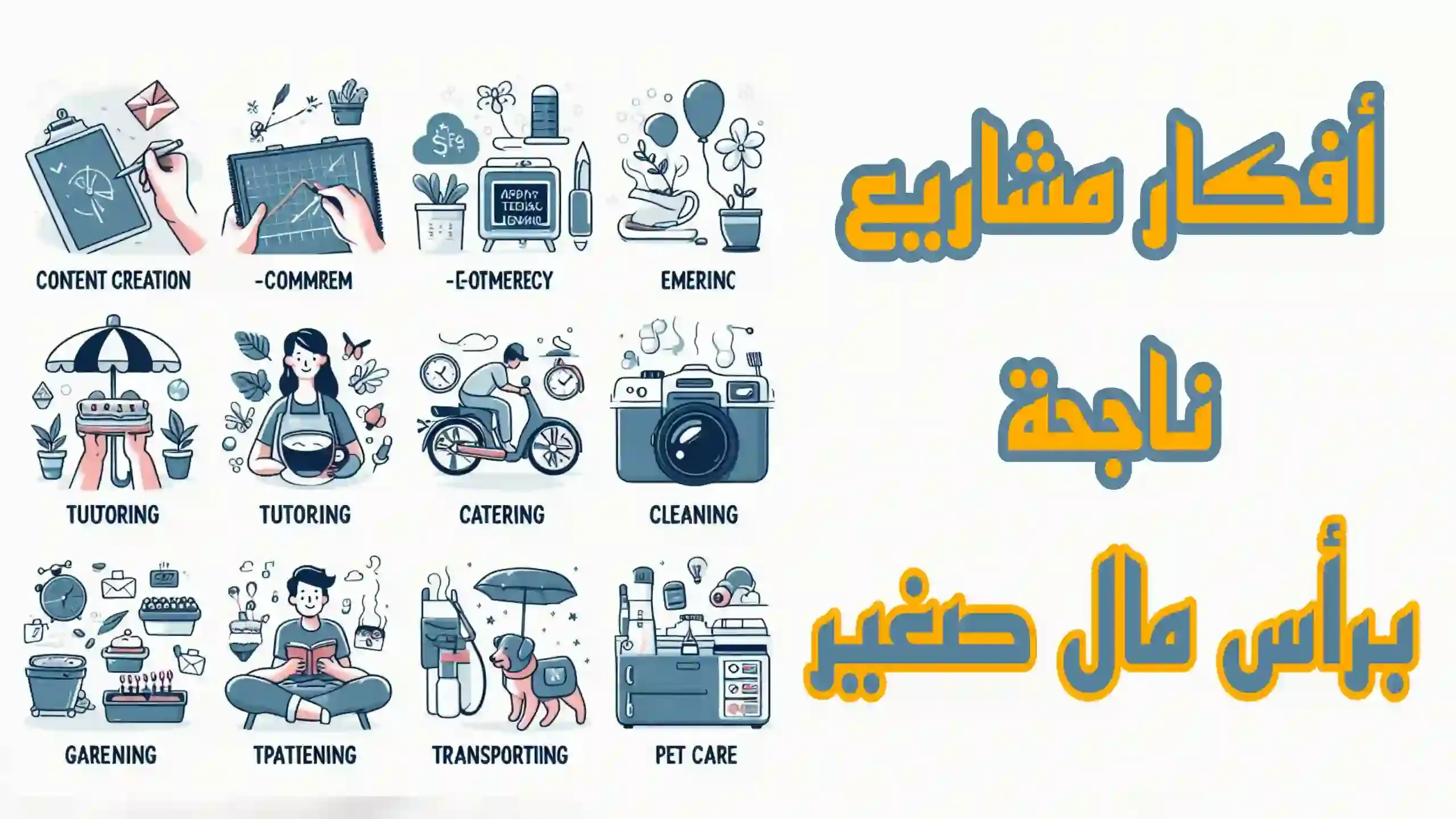 أفكار تجارة ناجحة برأس مال قليل ومربحة