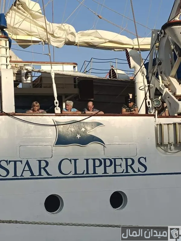 السفينة السياحية “STAR CLIPPER” تغادر اليوم ميناء بورسعيد