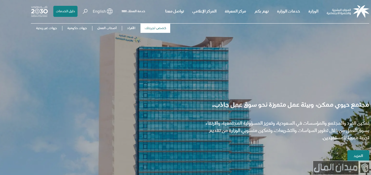 “الموارد البشرية” خطوات الاستعلام عن نطاق المؤسسة برقم الإقامة