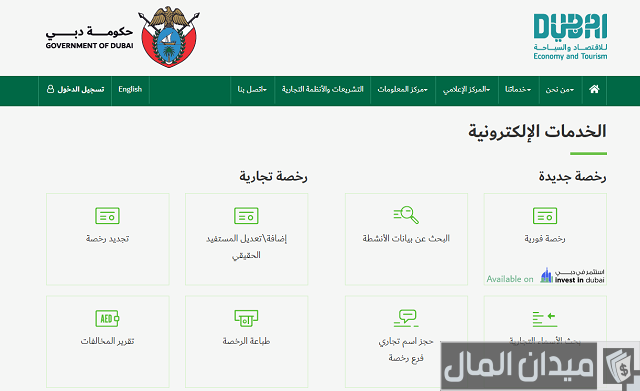 دليل الأنشطة التجارية في دبي دليل الأنشطة التجارية في دبي