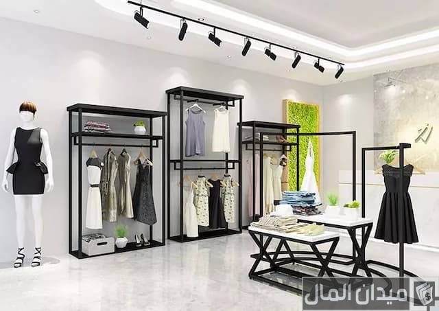 ديكورات محلات ملابس
