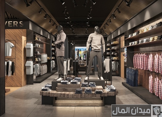 ديكورات محلات ملابس