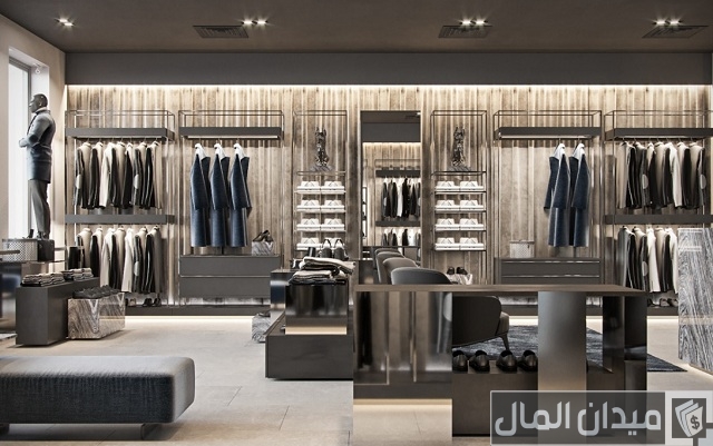 ديكورات محلات ملابس