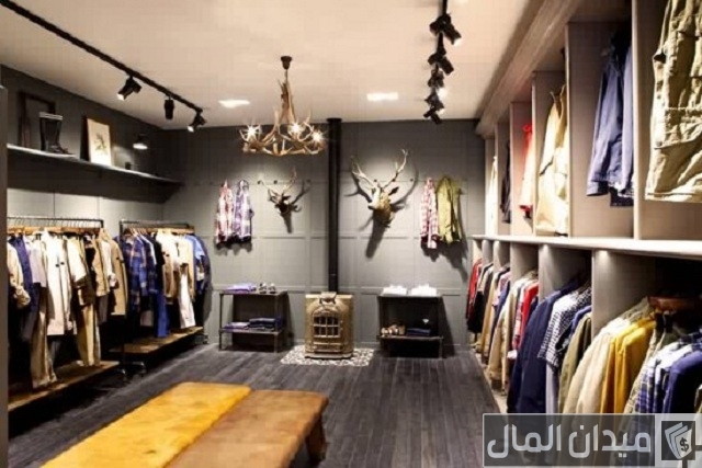 ديكورات محلات ملابس