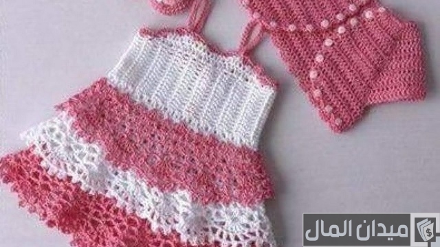 طريقة عمل فستان كروشيه