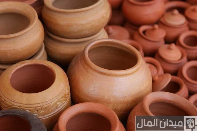 أنواع الفخار 