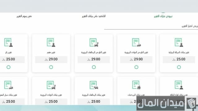 تقرير تحقيق شخصية مقيم