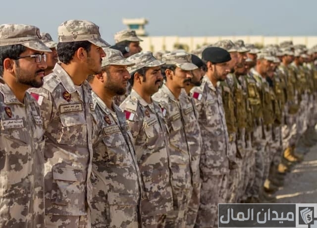 سلم رواتب العسكريين في قطر