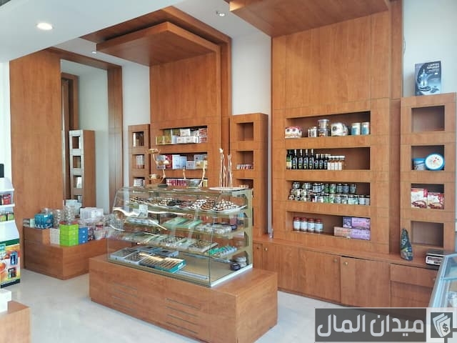 ديكور محل بن وقهوة