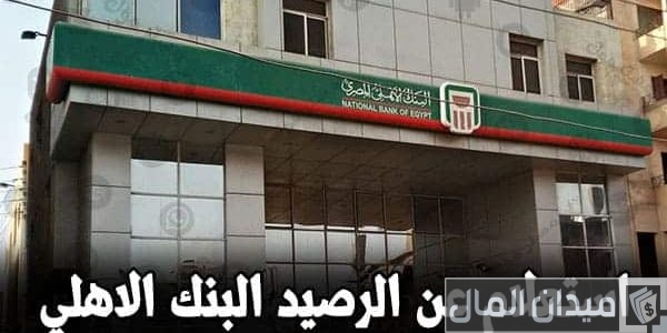 شرح خطوات الاستعلام عن الرصيد في البنك الأهلي المصري