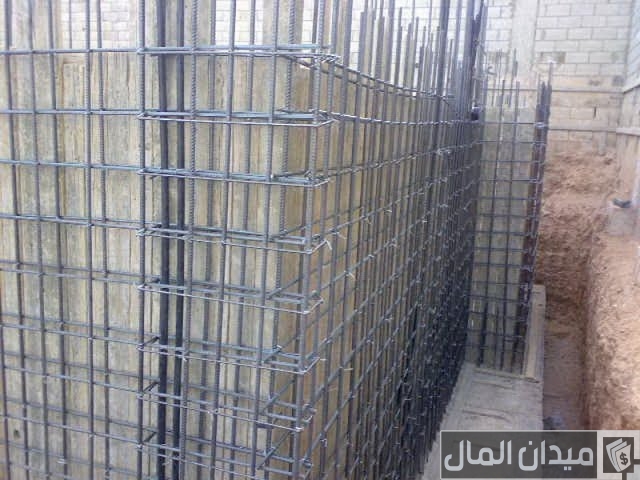 حساب كمية الحديد في الأعمدة حساب كمية الحديد في الأعمدة