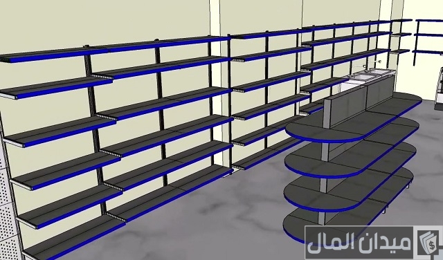 ديكور سوبر ماركت صغير ديكور سوبر ماركت صغير