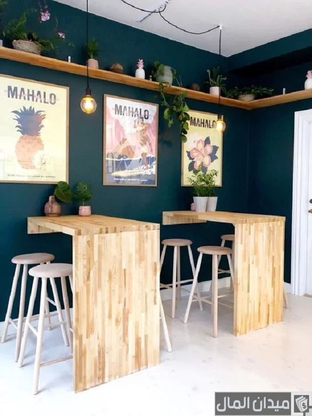 ديكور محل عصائر طازجة