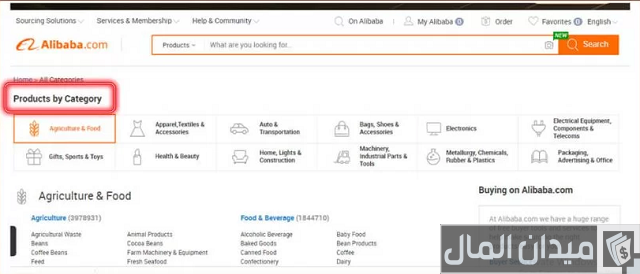 كيفية الاستيراد من موقع علي بابا