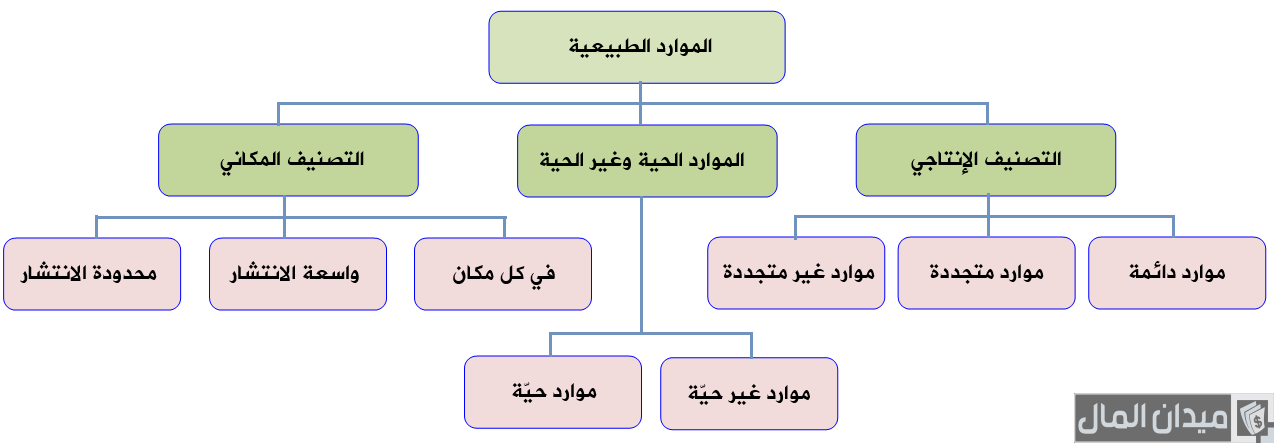 ما هي أنواع الموارد