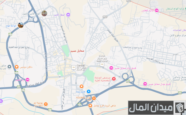 الرمز البريدي محايل عسير