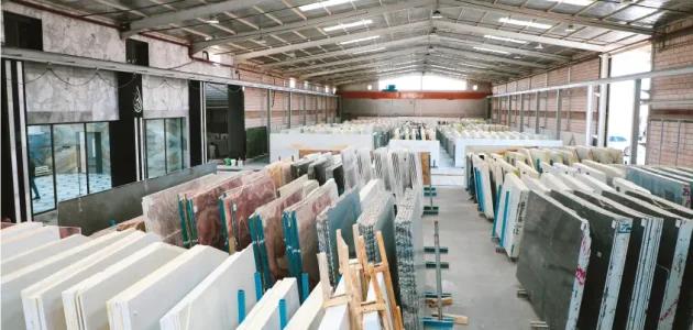 دراسة جدوي مشروع صناعة الرخام الصناعي