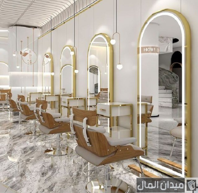 ديكور صالونات حلاقة حديثة