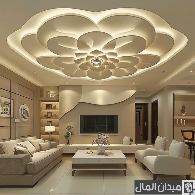  ديكورات الجبس بورد