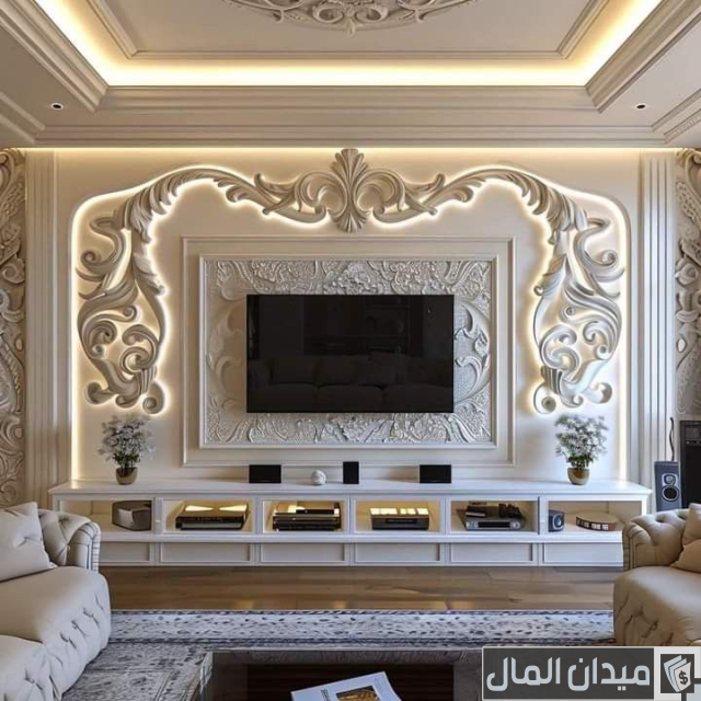  ديكورات الجبس بورد