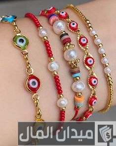 عمل أساور بالخرز الكريستال عمل أساور بالخرز الكريستال